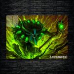 متال پوستر natures prophet از گیم دوتا2 , dota2 با کد D-232