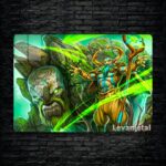 متال پوستر natures prophet از گیم دوتا2 , dota2 با کد D-233