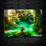 متال پوستر natures prophet از گیم دوتا2 , dota2 با کد D-243