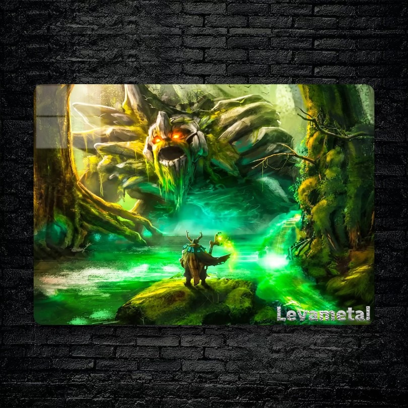 main-mockup-19547-1784041965.jpeg متال پوستر natures prophet از گیم دوتا2 , dota2 با کد D-243