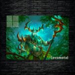 متال پوستر natures prophet از گیم دوتا2 , dota2 با کد D-244