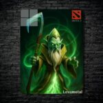 متال پوستر necrophos از گیم دوتا2 , dota2 با کد D-245