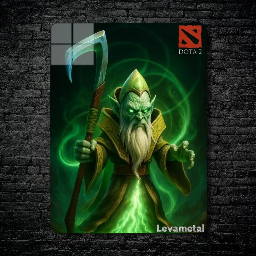 متال پوستر necrophos از گیم دوتا2 , dota2 با کد D-245