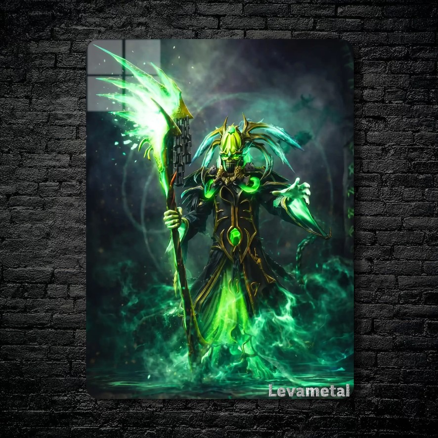main-mockup-19605-1784045853.jpeg متال پوستر necrophos از گیم دوتا2 , dota2 با کد D-252