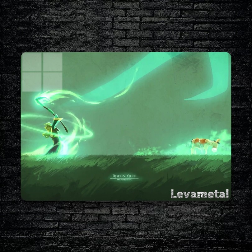 متال پوستر necrophos از گیم دوتا2 , dota2 با کد D-254