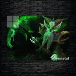متال پوستر necrophos از گیم دوتا2 , dota2 با کد D-255