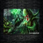 متال پوستر necrophos از گیم دوتا2 , dota2 با کد D-257