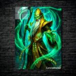 متال پوستر necrophos از گیم دوتا2 , dota2 با کد D-258