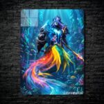 متال پوستر naga siren از گیم دوتا2 , dota2 با کد D-259