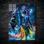 متال پوستر naga siren از گیم دوتا2 , dota2 با کد D-261