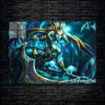 متال پوستر naga siren از گیم دوتا2 , dota2 با کد D-262