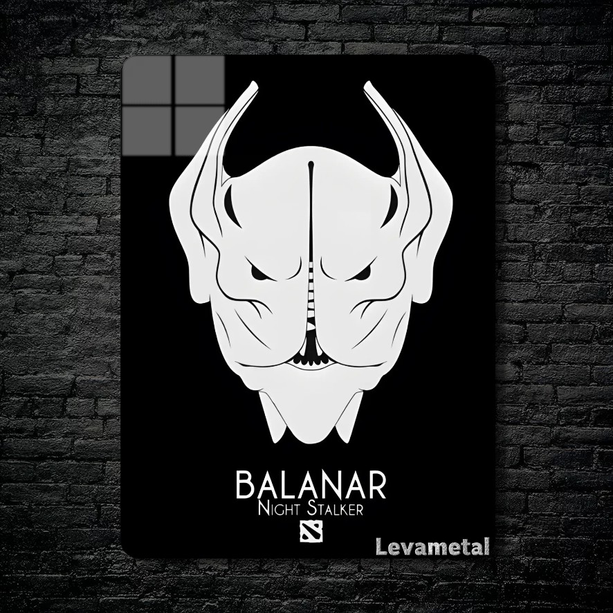 متال پوستر night stalker از گیم دوتا2 , dota2 با کد D-271