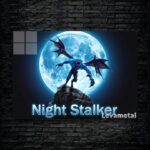 متال پوستر night stalker از گیم دوتا2 , dota2 با کد D-276