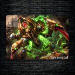 متال پوستر nyx assassin از گیم دوتا2 , dota2 با کد D-286