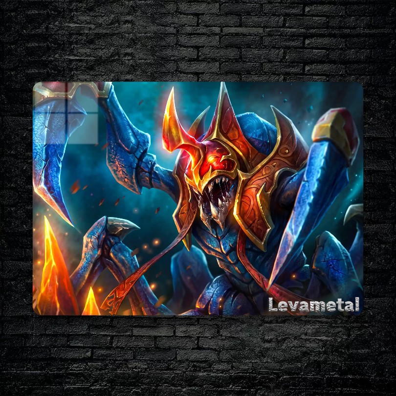 متال پوستر nyx assassin از گیم دوتا2 , dota2 با کد D-289