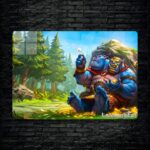 متال پوستر ogre magi از گیم دوتا2 , dota2 با کد D-298