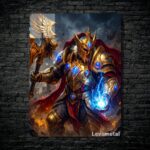 متال پوستر omniknight از گیم دوتا2 , dota2 با کد D-302