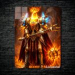 متال پوستر omniknight از گیم دوتا2 , dota2 با کد D-304