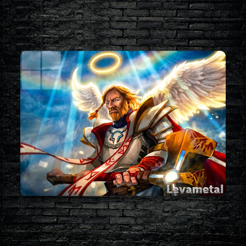 متال پوستر omniknight از گیم دوتا2 , dota2 با کد D-308