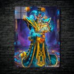 متال پوستر oracle از گیم دوتا2 , dota2 با کد D-315