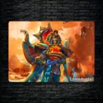 متال پوستر oracle از گیم دوتا2 , dota2 با کد D-313