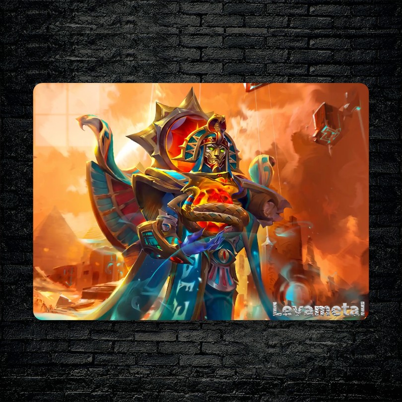 متال پوستر oracle از گیم دوتا2 , dota2 با کد D-313