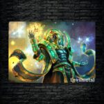 متال پوستر oracle از گیم دوتا2 , dota2 با کد D-317