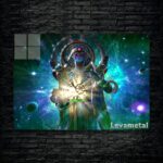 متال پوستر oracle از گیم دوتا2 , dota2 با کد D-318