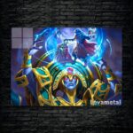 متال پوستر oracle از گیم دوتا2 , dota2 با کد D-321