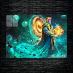 متال پوستر oracle از گیم دوتا2 , dota2 با کد D-322