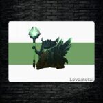 متال پوستر outworld destroyer از گیم دوتا2 , dota2 با کد D-325