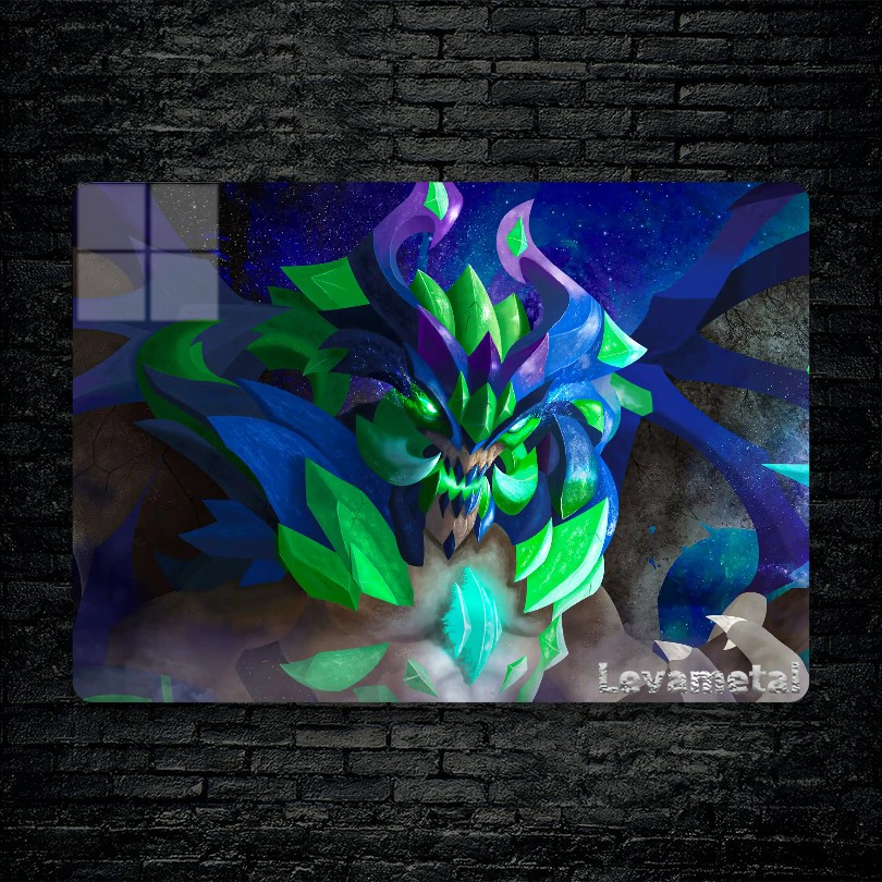 main-mockup-19961-1784140739.jpeg متال پوستر outworld destroyer از گیم دوتا2 , dota2 با کد D-327