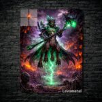 متال پوستر outworld destroyer از گیم دوتا2 , dota2 با کد D-328