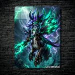 متال پوستر outworld destroyer از گیم دوتا2 , dota2 با کد D-329