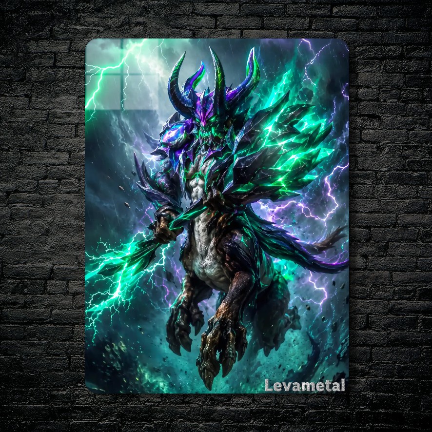 متال پوستر outworld destroyer از گیم دوتا2 , dota2 با کد D-329