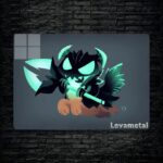 متال پوستر outworld destroyer از گیم دوتا2 , dota2 با کد D-330