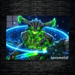 متال پوستر outworld destroyer از گیم دوتا2 , dota2 با کد D-332