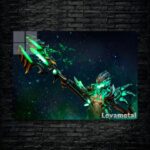 متال پوستر outworld destroyer از گیم دوتا2 , dota2 با کد D-333