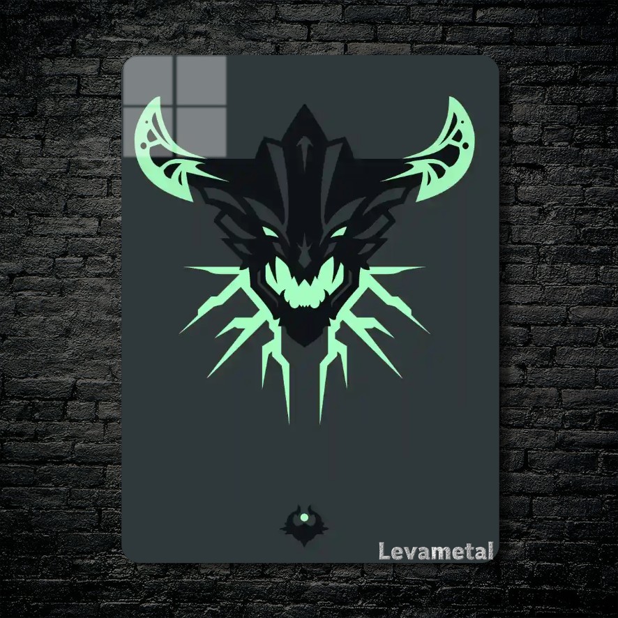 متال پوستر outworld destroyer از گیم دوتا2 , dota2 با کد D-334