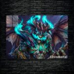 متال پوستر outworld destroyer از گیم دوتا2 , dota2 با کد D-335