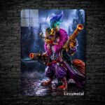 متال پوستر pangolier از گیم دوتا2 , dota2 با کد D-340