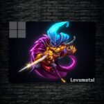متال پوستر pangolier از گیم دوتا2 , dota2 با کد D-342