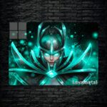متال پوستر phantom assassin از گیم دوتا2 , dota2 با کد D-359