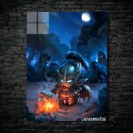 متال پوستر phantom assassin از گیم دوتا2 , dota2 با کد D-363