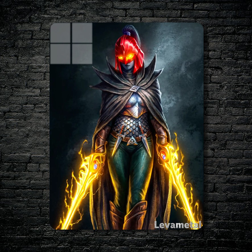 متال پوستر phantom assassin از گیم دوتا2 , dota2 با کد D-364