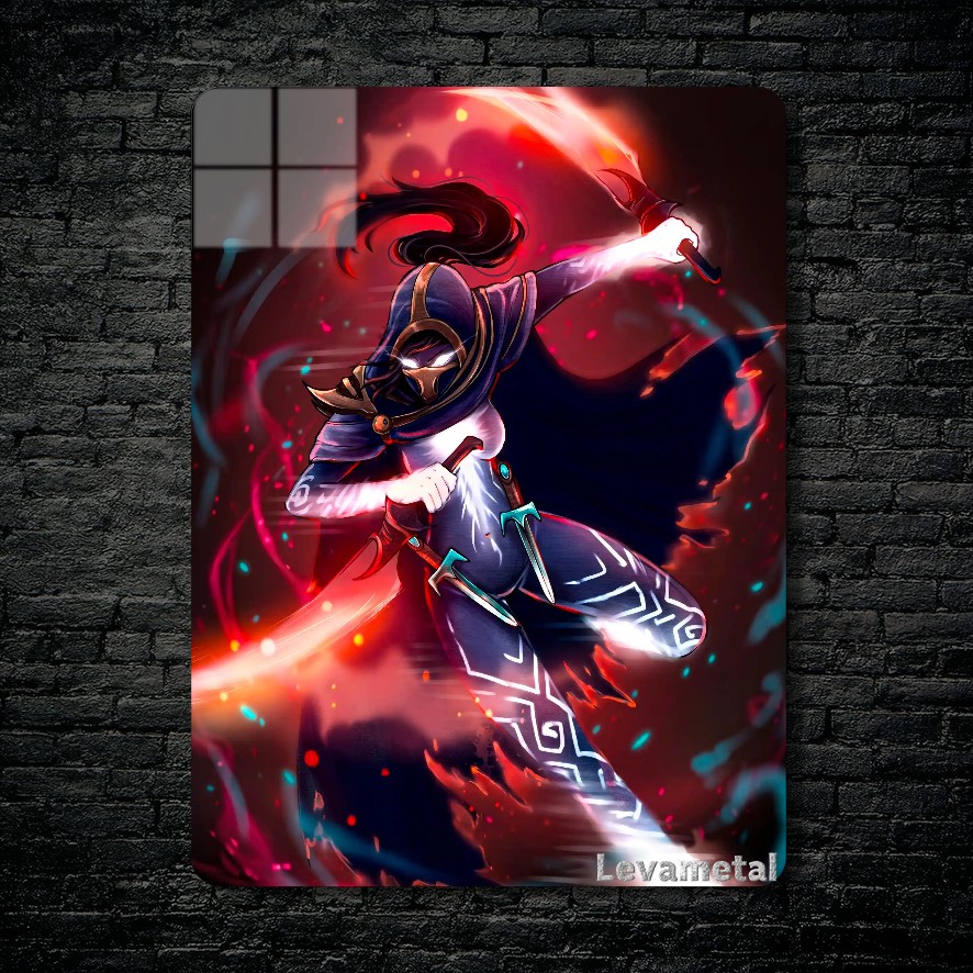 متال پوستر phantom assassin از گیم دوتا2 , dota2 با کد D-375