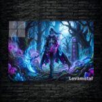 متال پوستر phantom assassin از گیم دوتا2 , dota2 با کد D-378