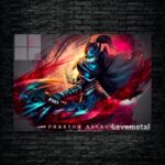 متال پوستر phantom assassin از گیم دوتا2 , dota2 با کد D-382
