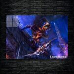 متال پوستر phantom assassin از گیم دوتا2 , dota2 با کد D-387