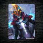 متال پوستر phantom assassin از گیم دوتا2 , dota2 با کد D-396